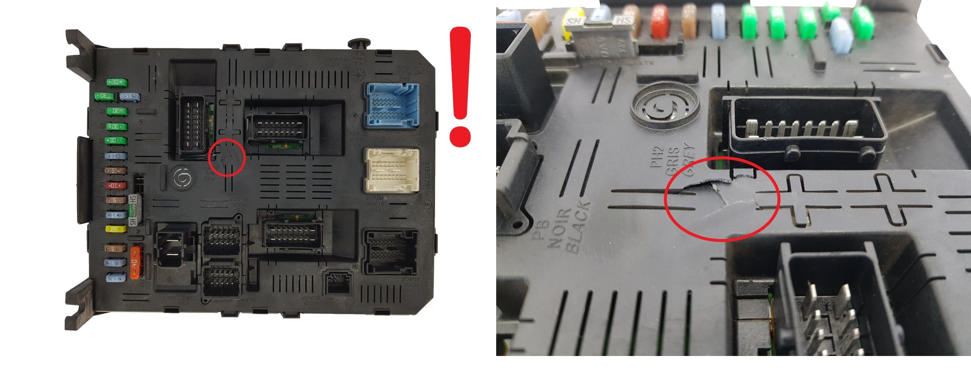 Controller BSI 2004 H01 9663510180 PSA Johnson Controls 1621 main product photo