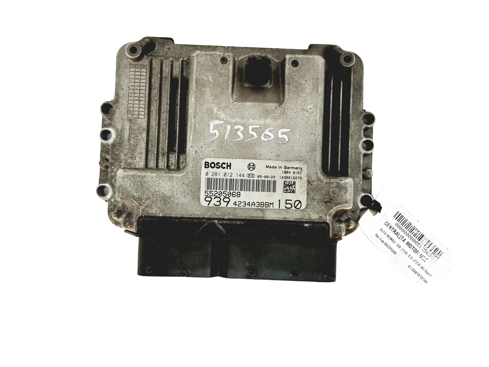 Controller 55205068 0281012144 Alfa Romeo Bosch 23960 main product photo