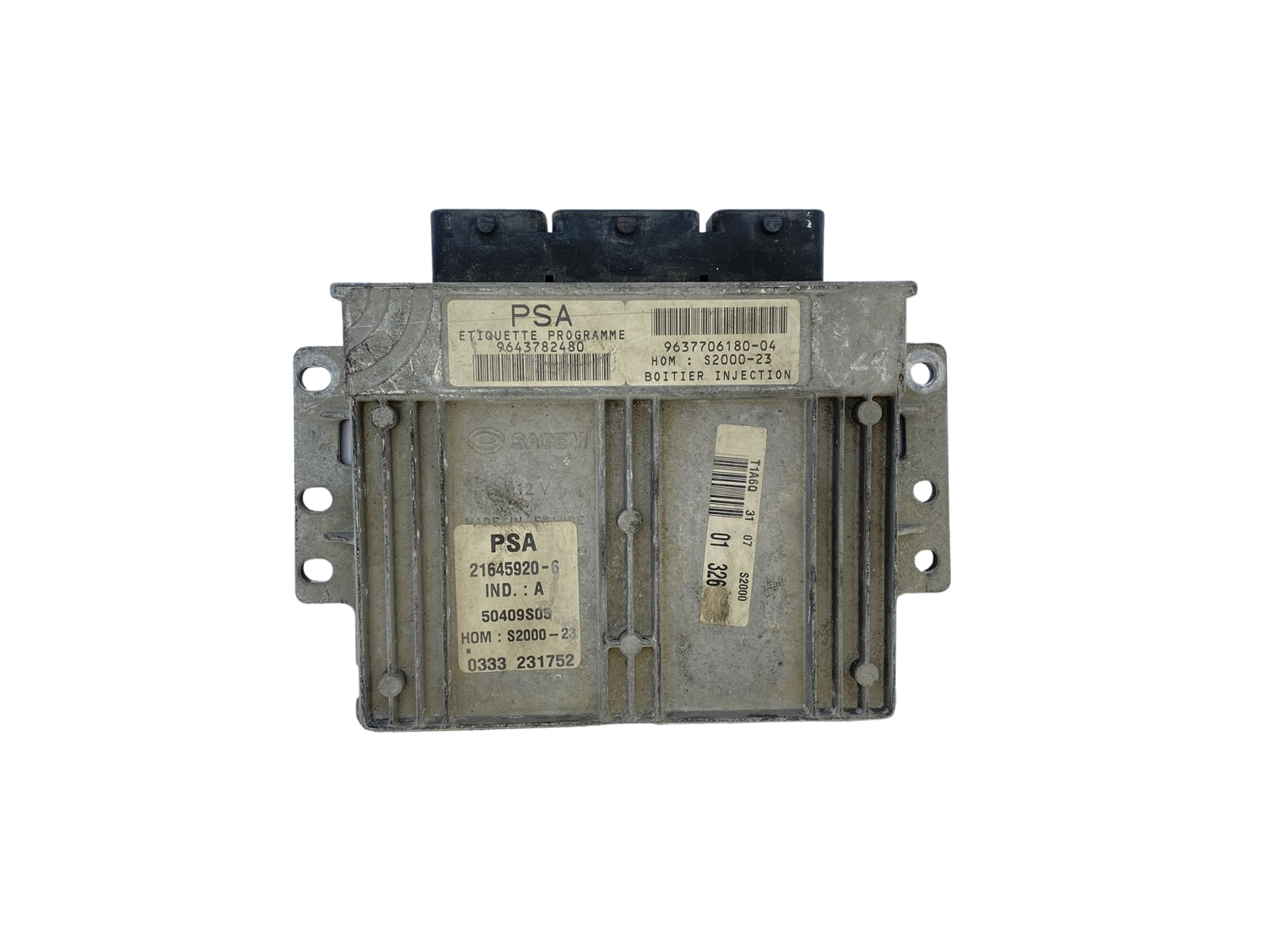Controller 9643782480 9637706180-04 21645920-6 PSA Sagem 59761 main product photo