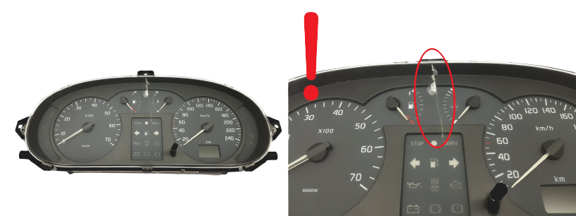 Speedometer/Instrument Cluster Renault Scenic 1 Megane 1 7700427900 A 50462 main product photo