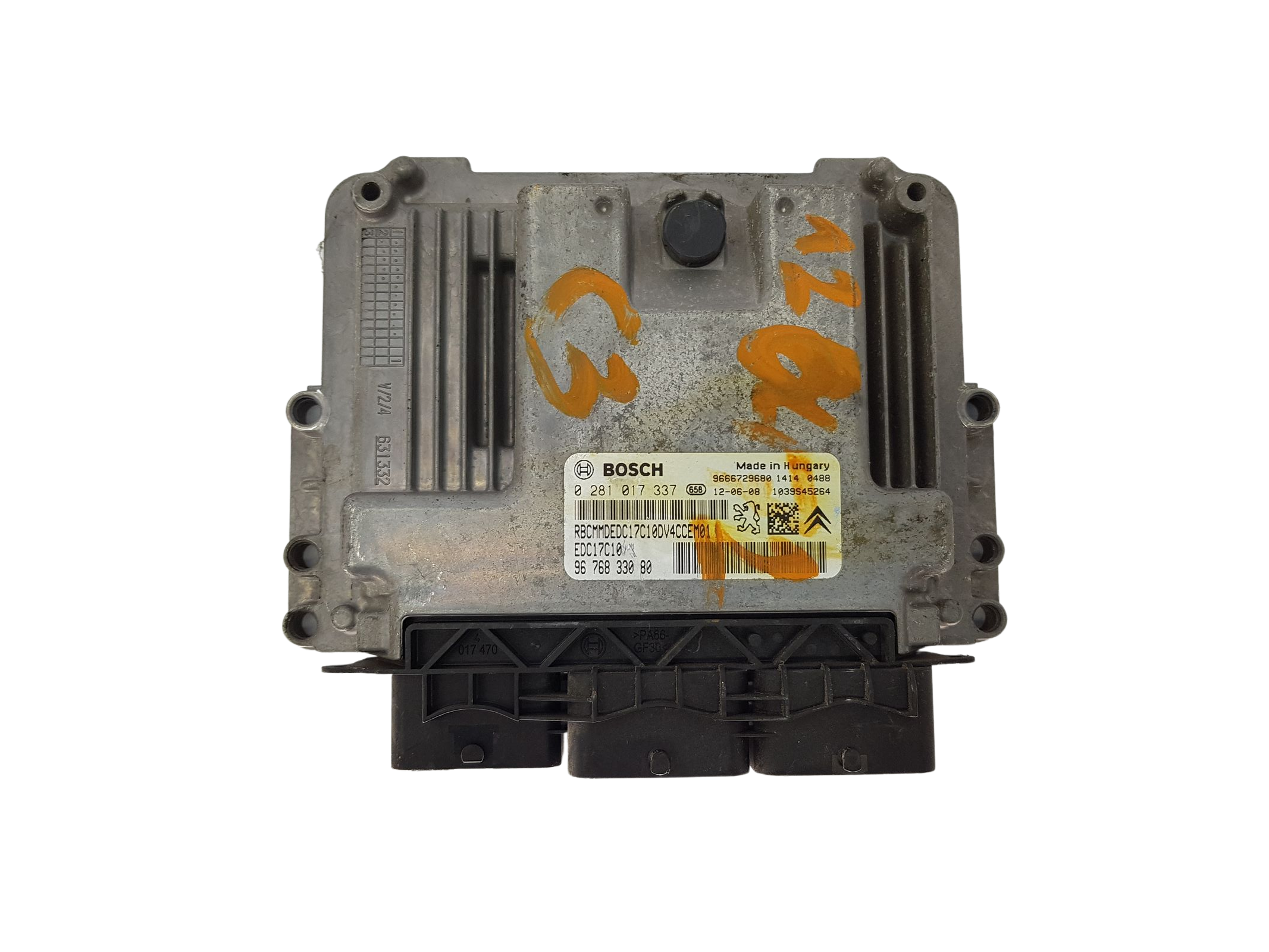 Controller 0281017337 9666729680 9676833080 PSA Bosch 19388 main product photo