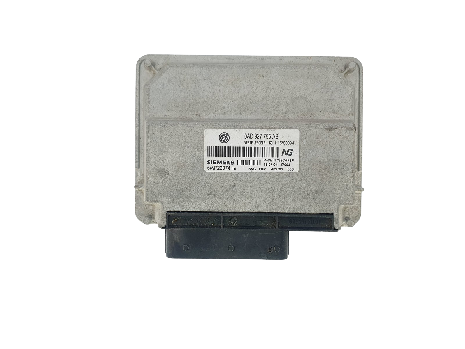Controller 0AD927755AB 5WP22074 VW Siemens 41044 main product photo