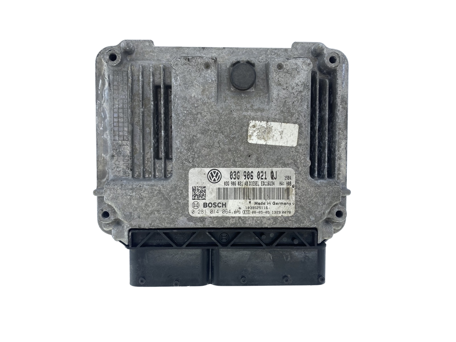 Engine Controller VW 03G906021QJ 0281014064 Bosch 52070 main product photo