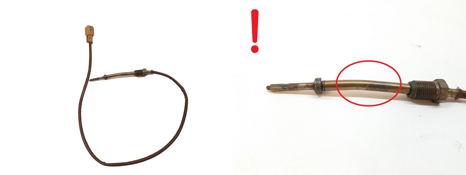 Exhaust Gas Temperature Sensor 226408209R NTK 1.5 DCI Dacia Renault 0km main product photo