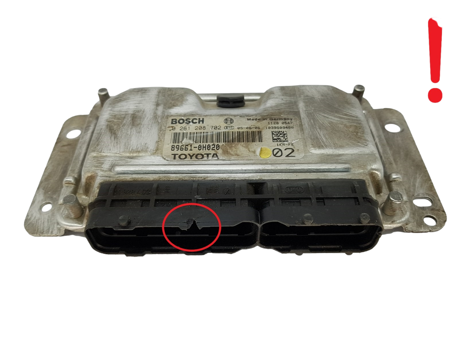 Controller 89661-0H020 0261208702 Toyota Bosch 16597 main product photo