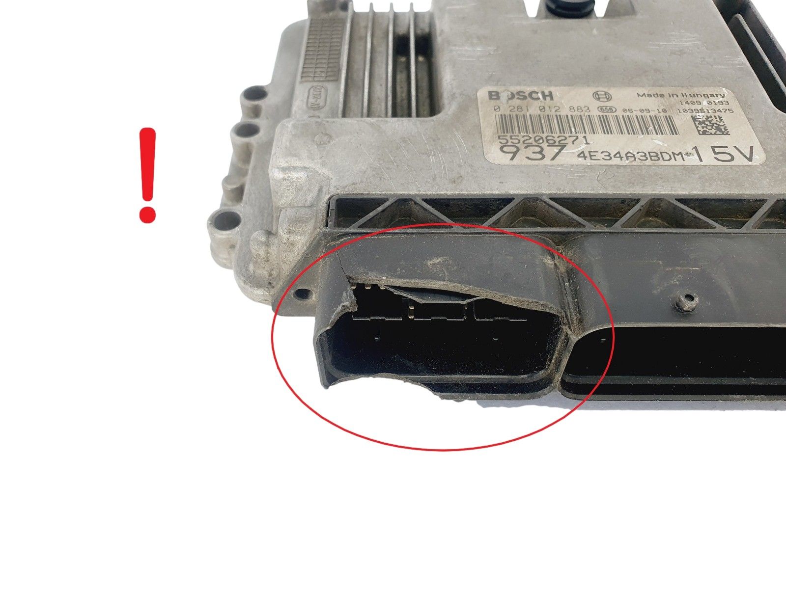 Controller 55206271 0281012883 Alfa Romeo Bosch 43147 main product photo