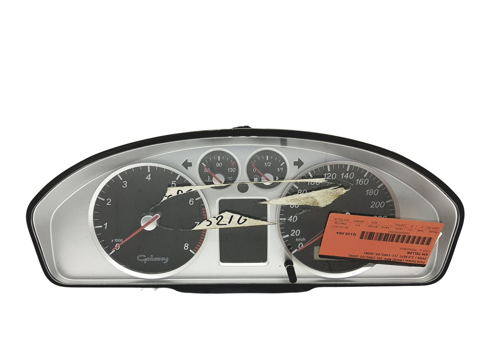Speedometer/Instrument Cluster Ford Galaxy 7M5920800C 110080036002 53373 main product photo