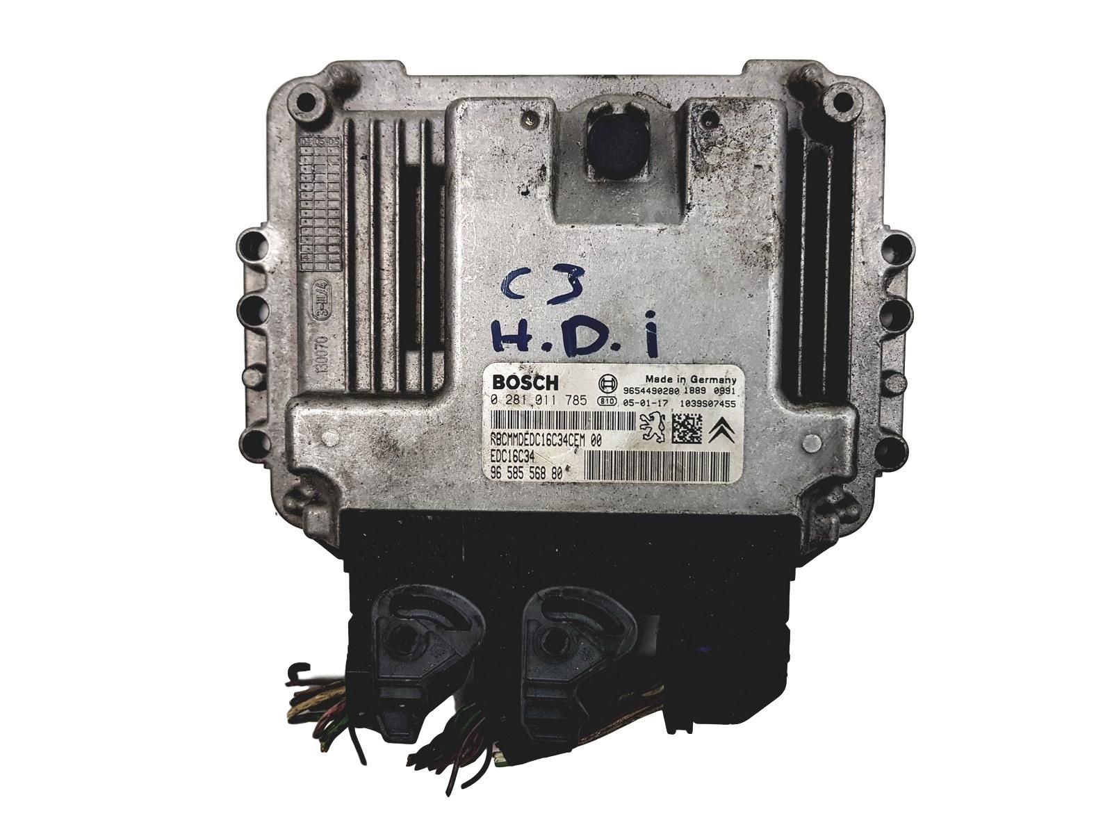 Controller 0281011785 9658556880 9654490280 PSA Bosch 3065 main product photo