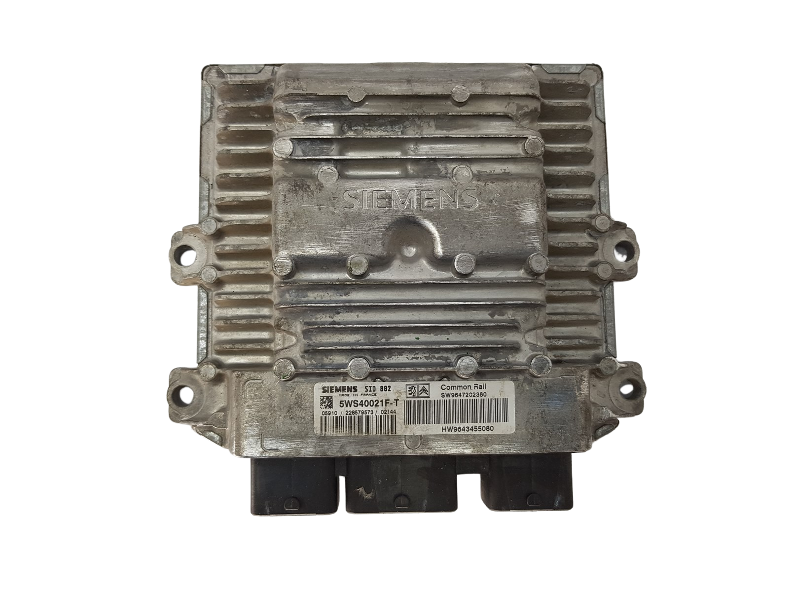 Controller 9647202380 9643455080 5WS40021F-T PSA Siemens 3417 main product photo
