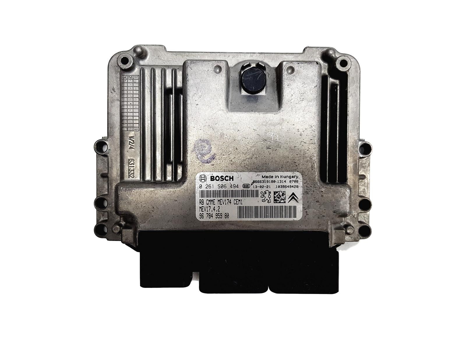 Controller 0261S06494 9678495980 9666319180 PSA Bosch 11919 main product photo
