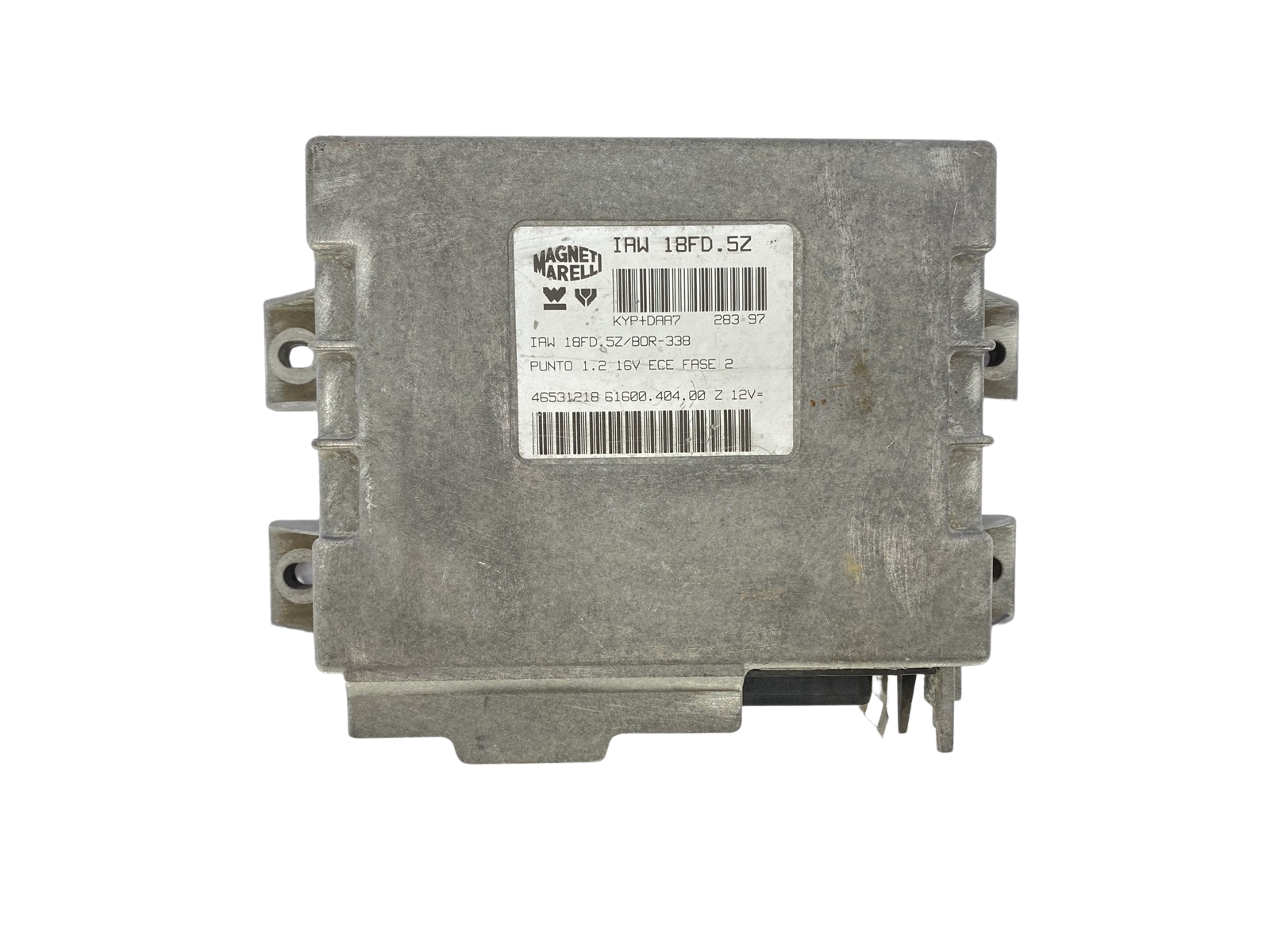 Controller IAW18FD.5Z 46531218 61600.404.00 Fiat Magneti Marelli 53997 main product photo