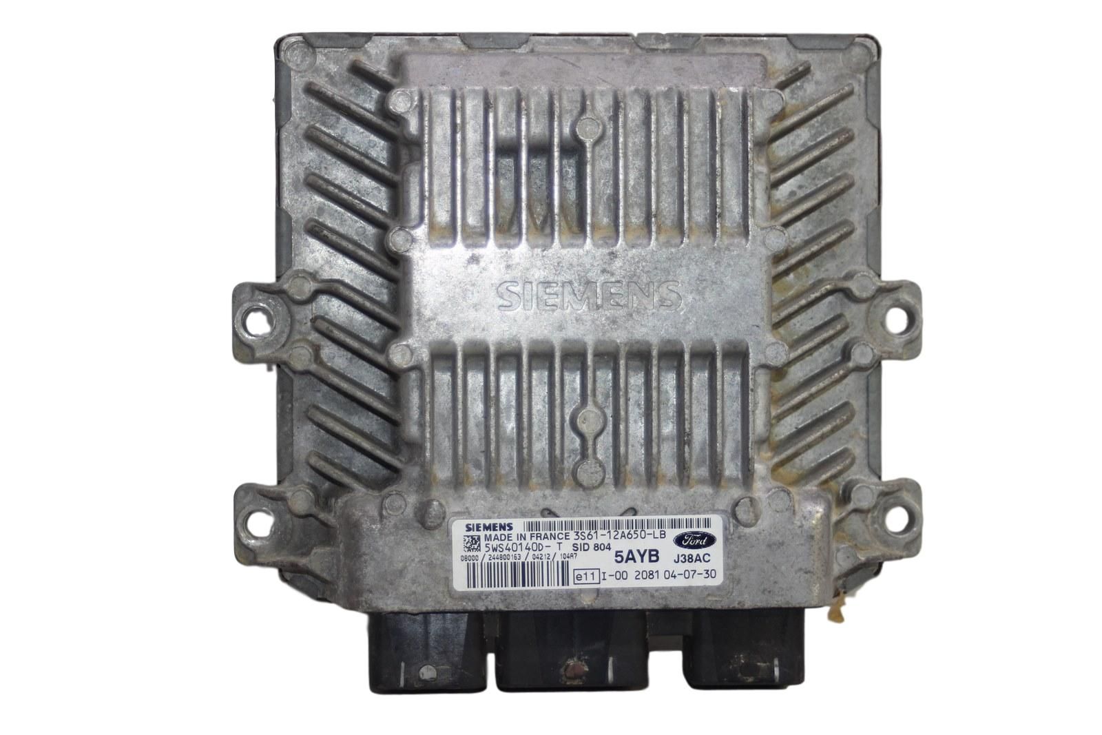 Engine Controller 3S61-12A650-LB 5WS40140D-T Ford 2325 main product photo