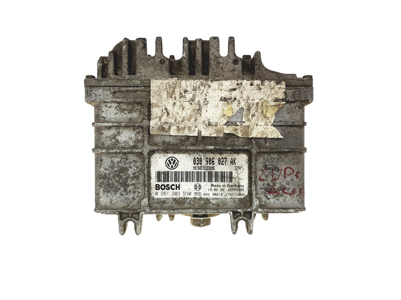 Controller VW Seat 030906027AK 0261203930 Bosch 24973 main product photo