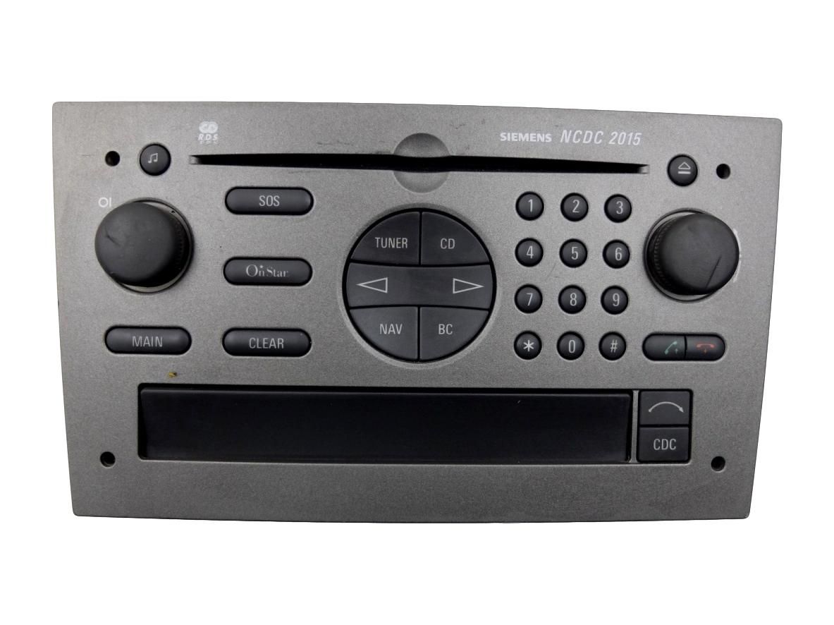Cd Radio Player Navi Opel 13138249 NCDC2015 UR7 Siemens 1104 main product photo