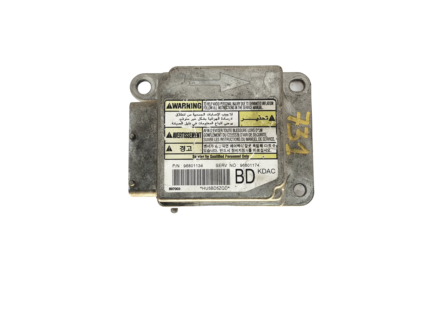 Controller 96801134 96801174 Chevrolet main product photo