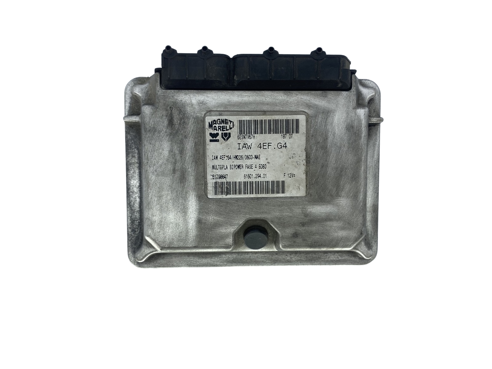 Controller IAW4EF.G4 51798647 61601.294.01 Fiat Magneti Marelli 48550 main product photo