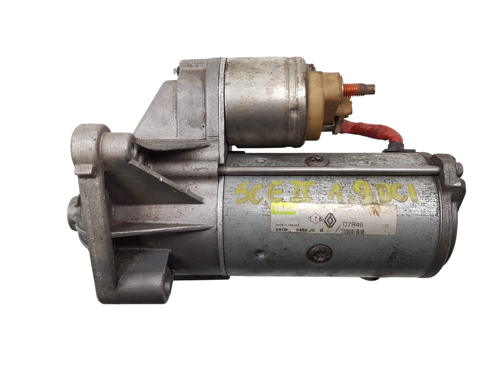 Starter Renault 8200075362 D7R49 1.9 DCI Valeo main product photo