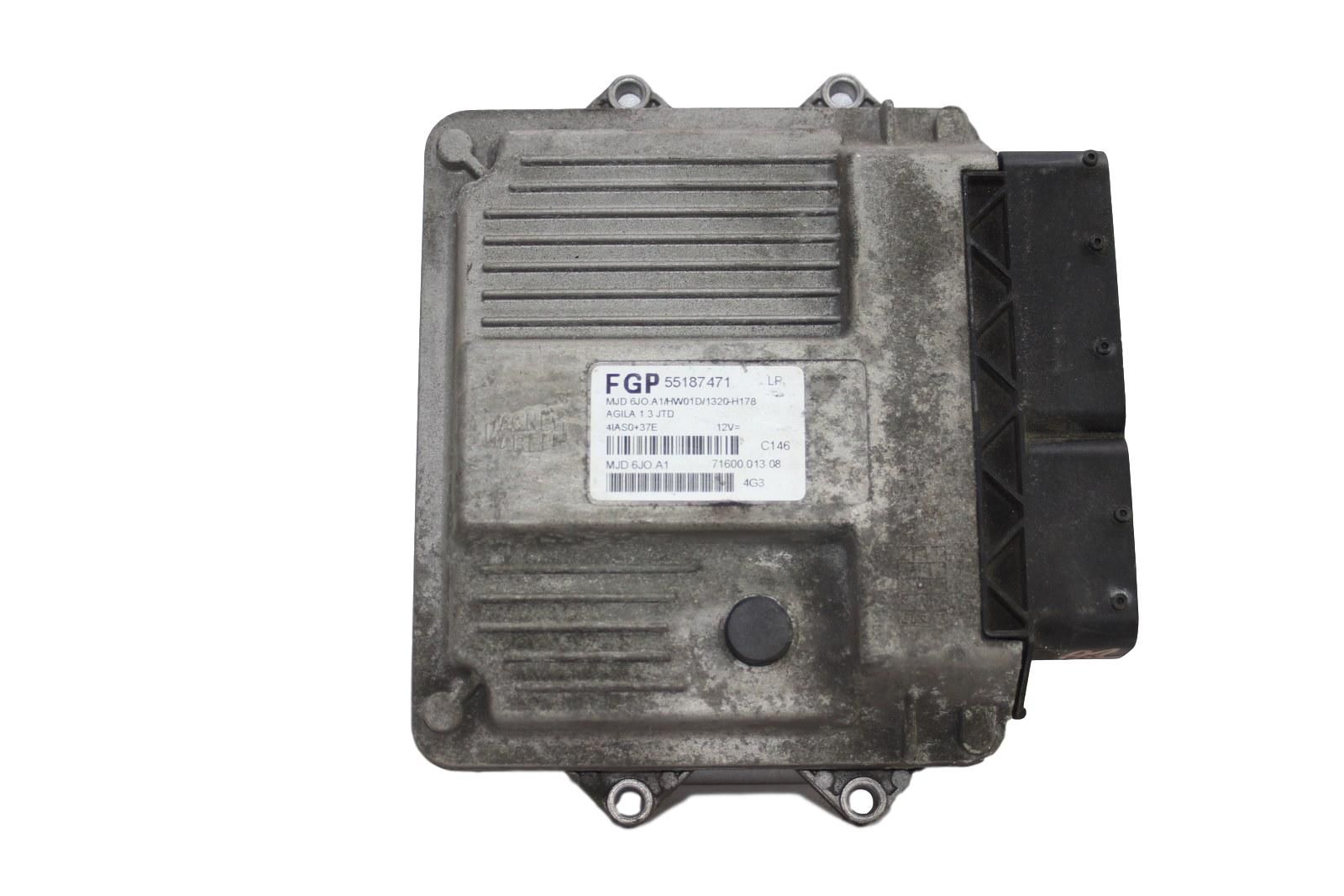 Engine Controller FGP55187471LP MJD6JO.A1 Opel 1822 main product photo