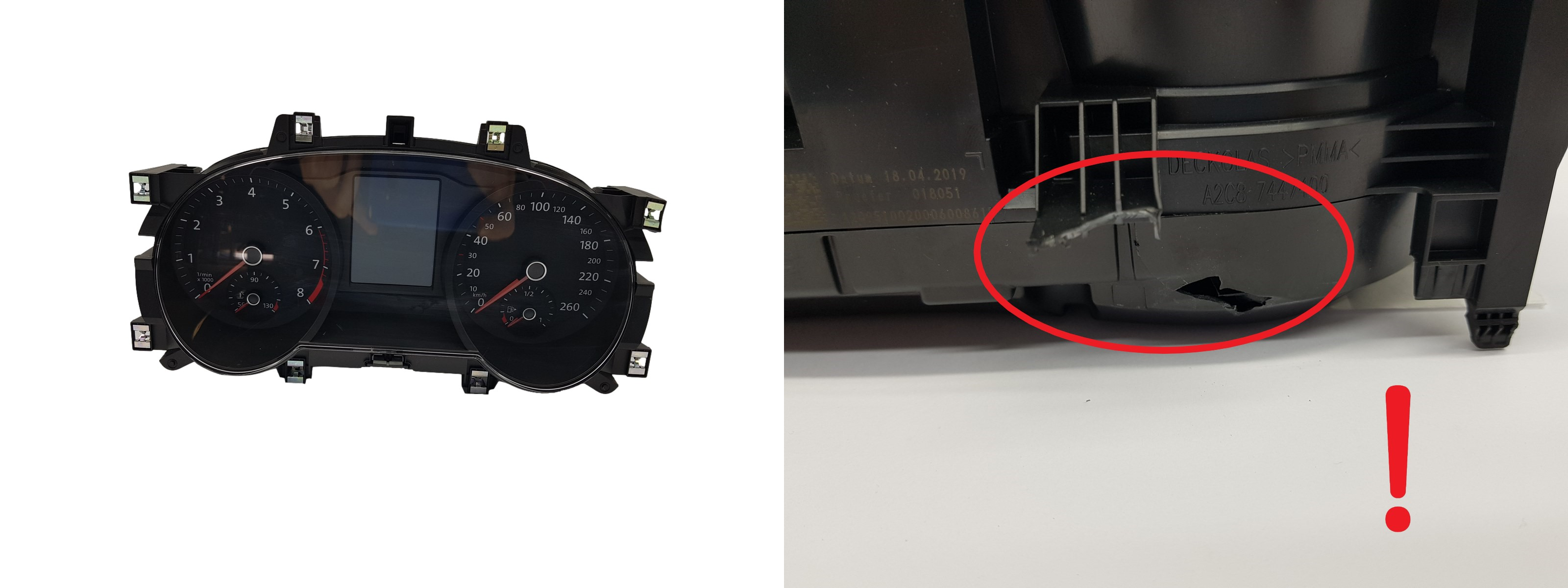 Speedometer/Instrument Cluster Obrotomierz VW Passat 3G0920740D main product photo