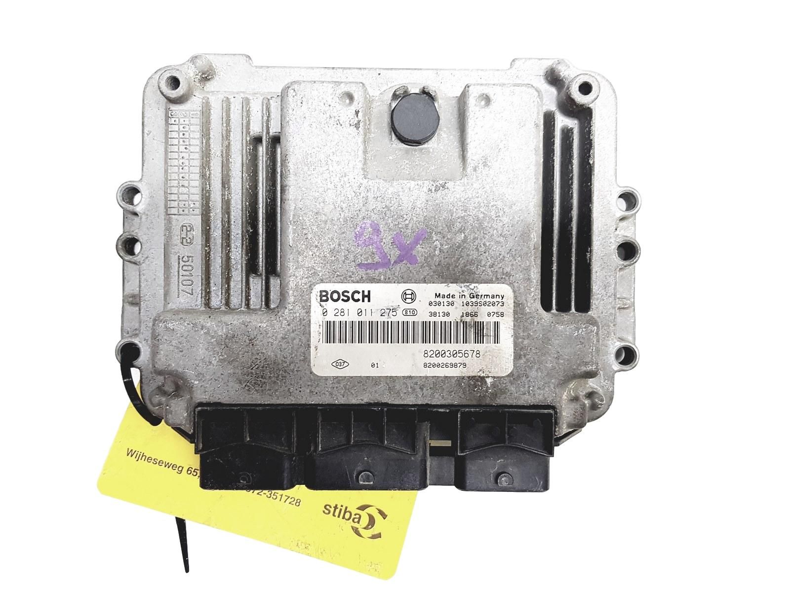 Controller 0281011275 8200305678 8200269879 Renault Bosch 12345 main product photo