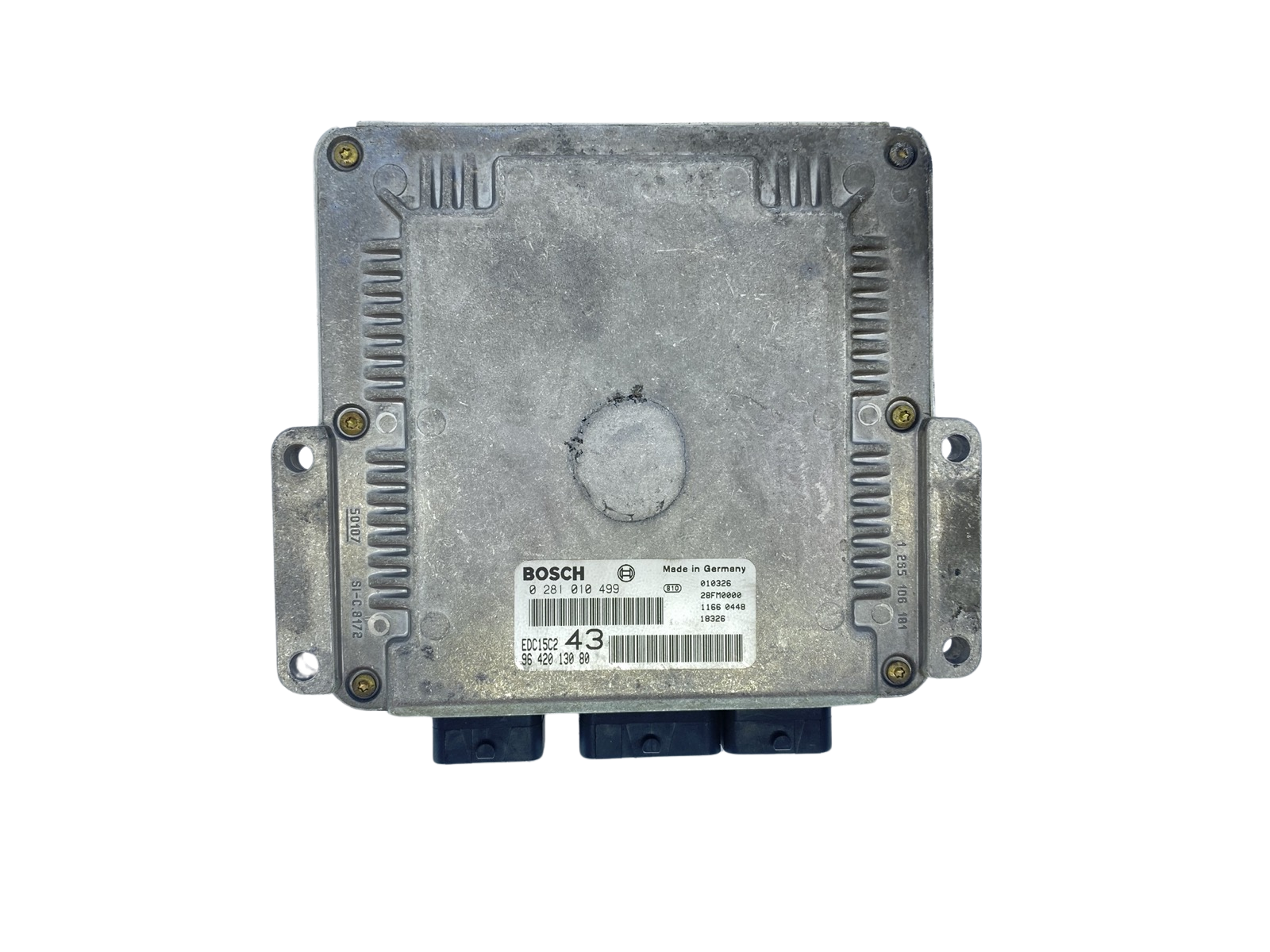Controller 0281010499 9642013080 PSA Bosch 62630 main product photo