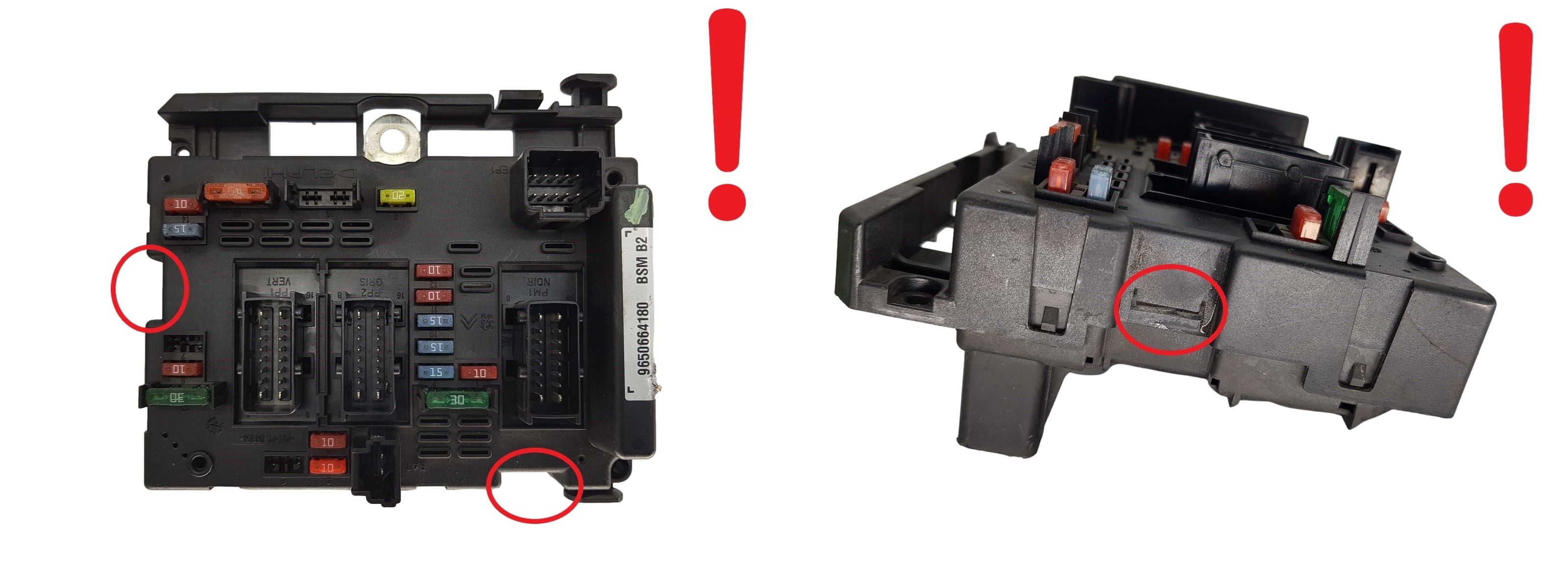 Controller BSM B2 9650664180 PSA Delphi 2171 main product photo