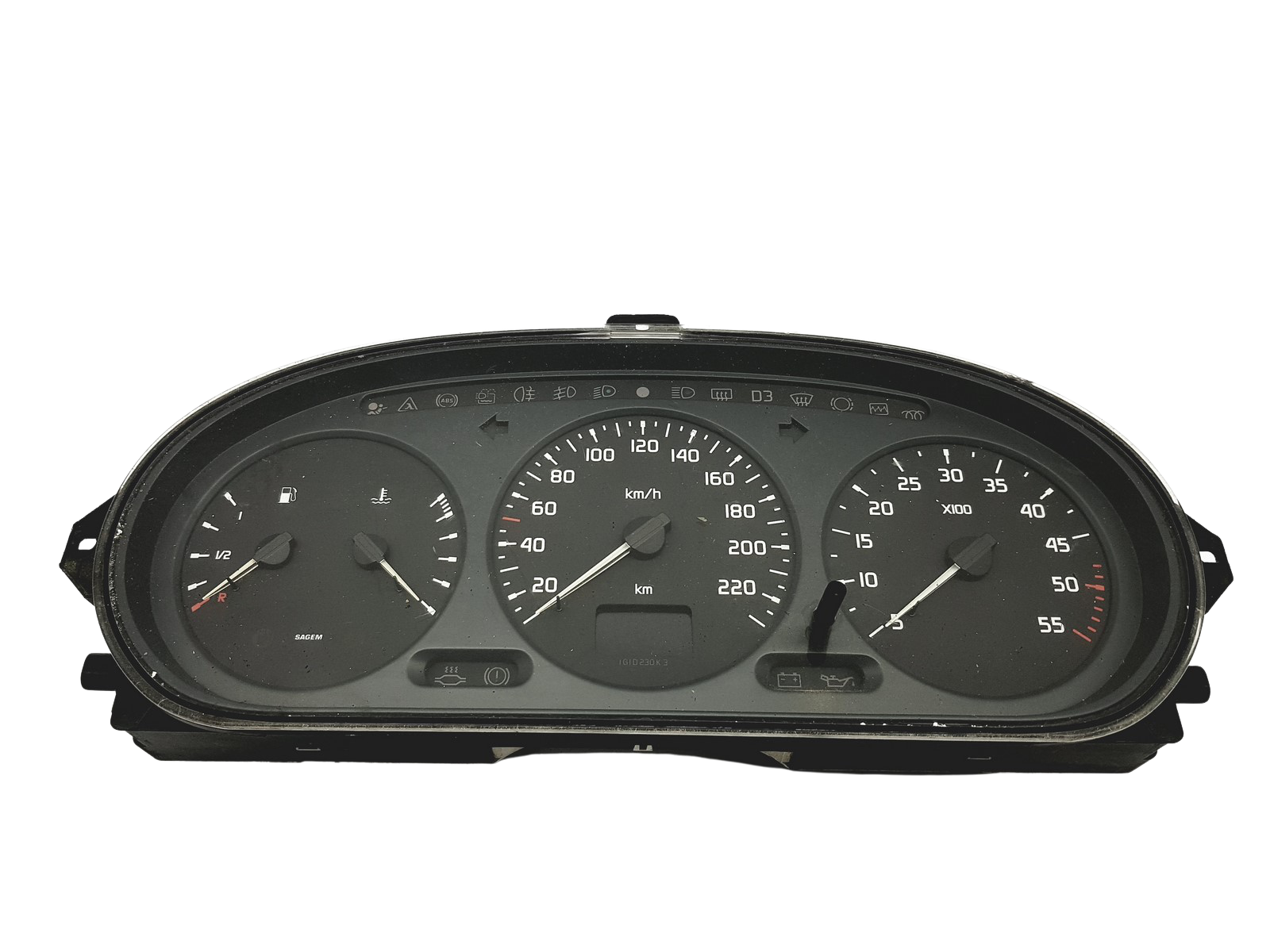 Speedometer/Instrument Cluster Renault Megane 1 Scenic 1 21578161-2 48298 main product photo