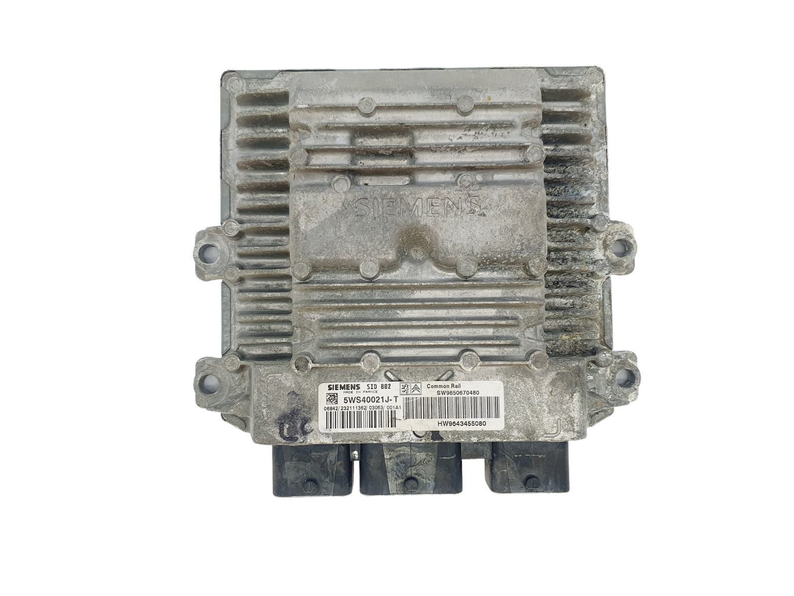Controller 9650670480 9643455080 5WS40021J-T SID802 PSA Siemens 37661 main product photo