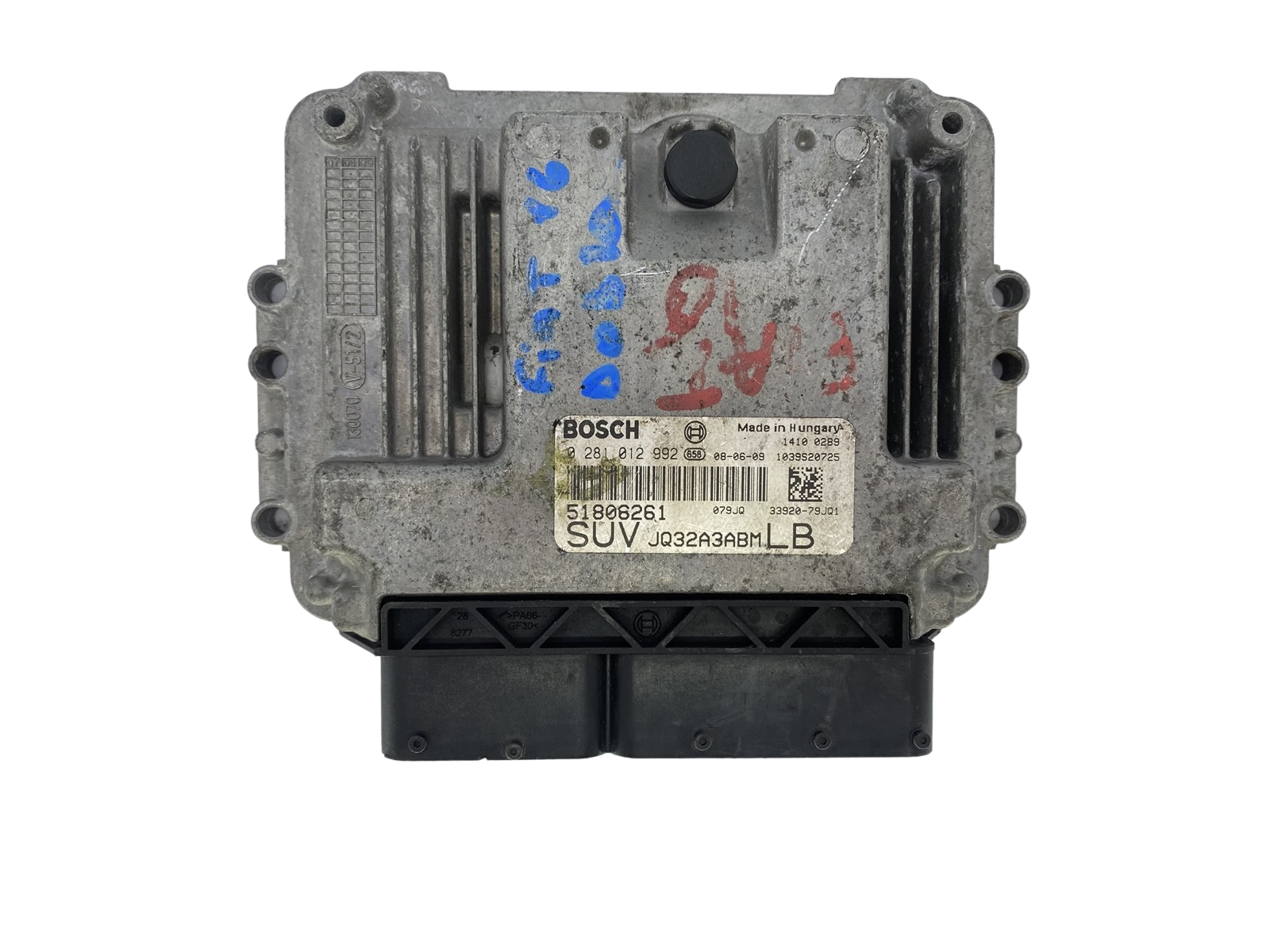 Controller 0281012992 51806261 JQ32A3ABM Fiat Bosch 53109 main product photo