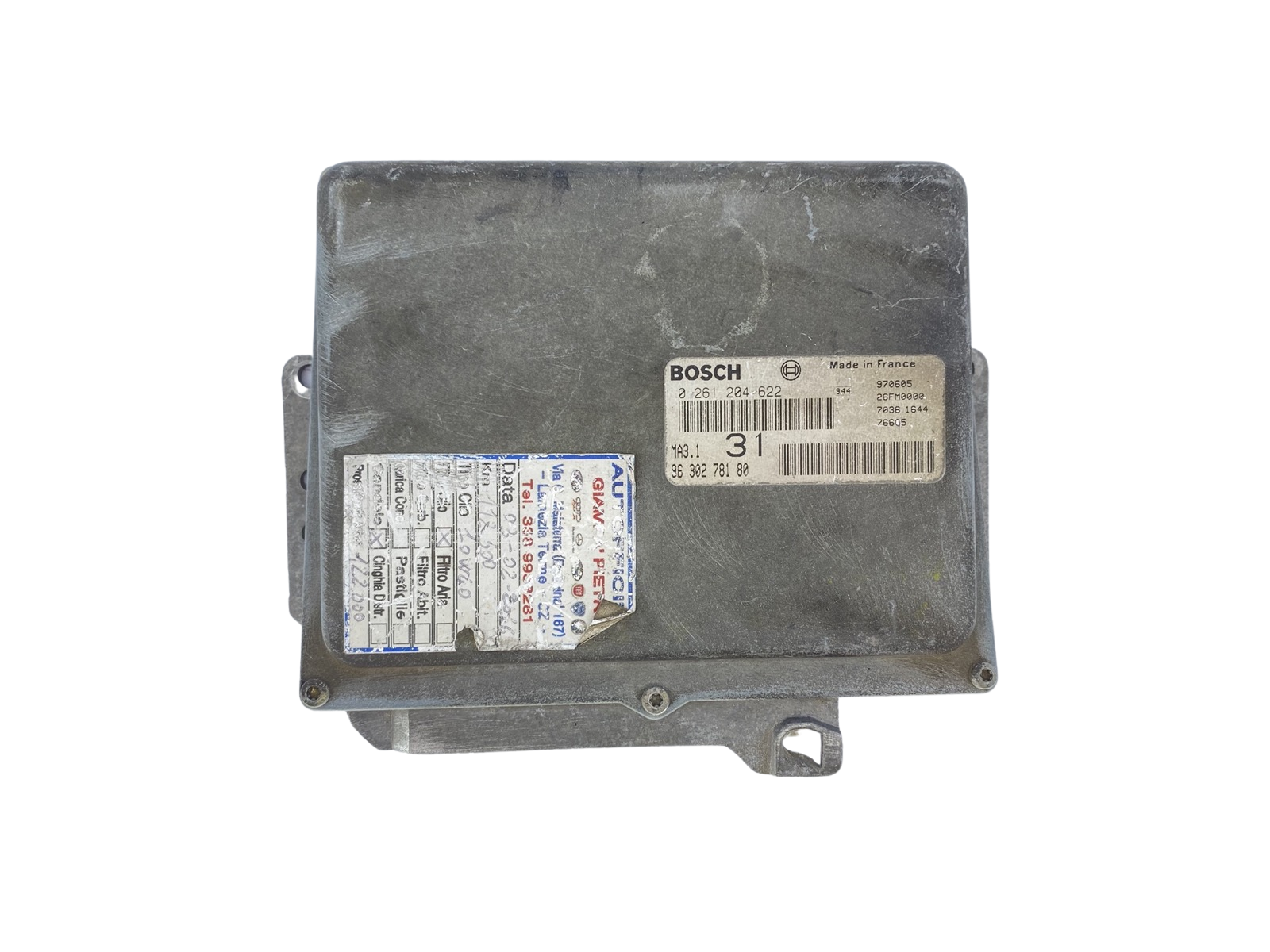 Controller 0261204622 9630278180 PSA Bosch 54889 main product photo