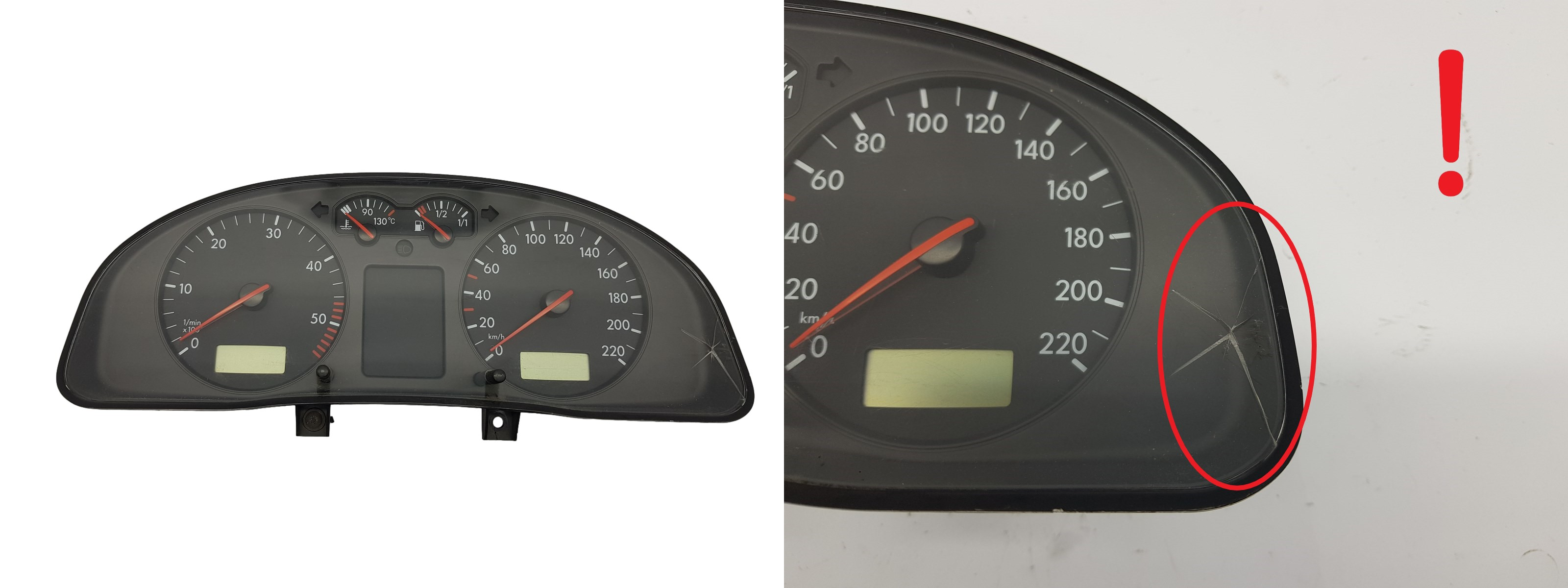Speedometer/Instrument Cluster VW Passat B5 3B1919860C 110008919017 1801 main product photo