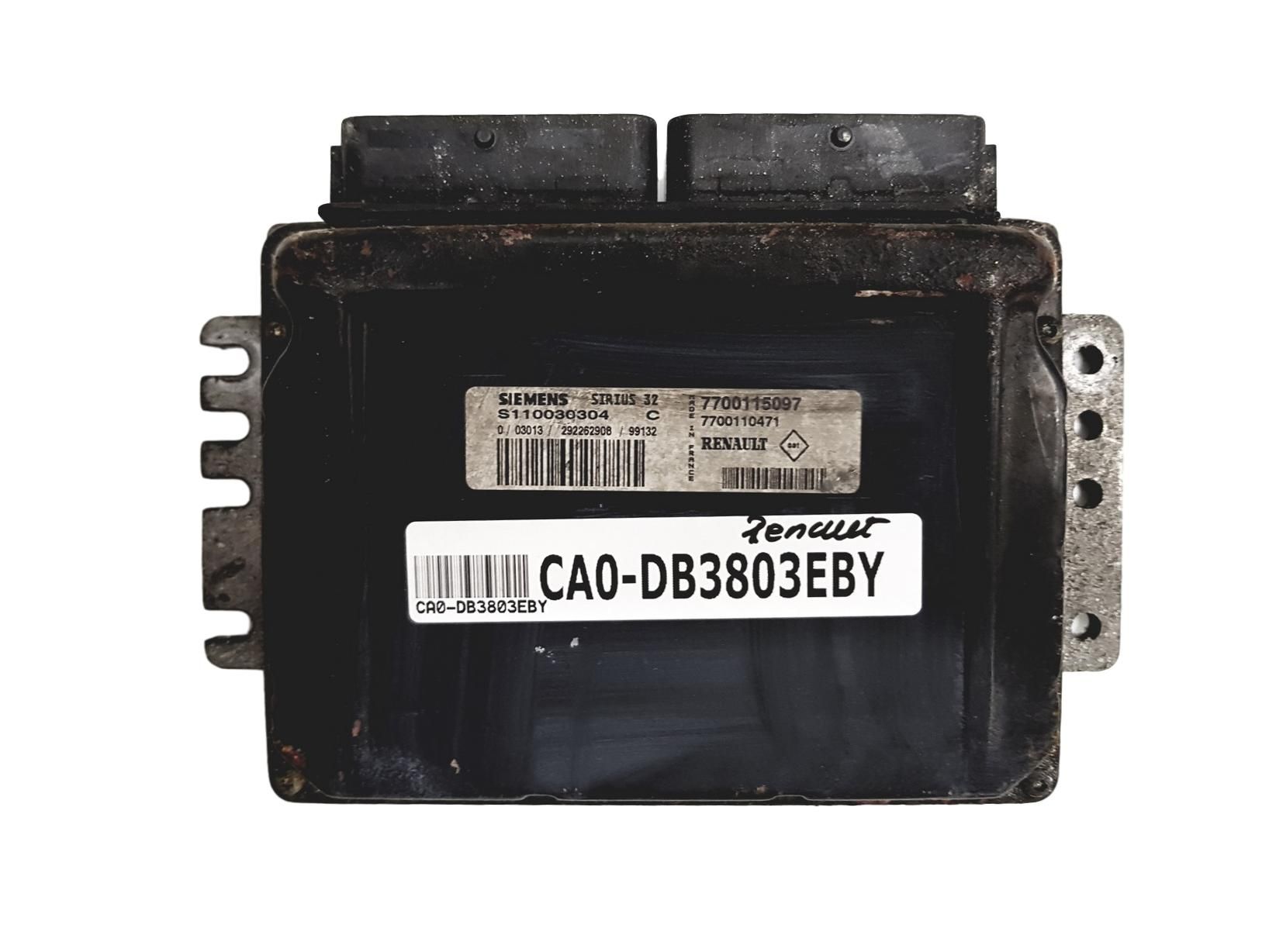 Controller S110030304C 7700115097 7700110471 Renault Siemens 3803 main product photo
