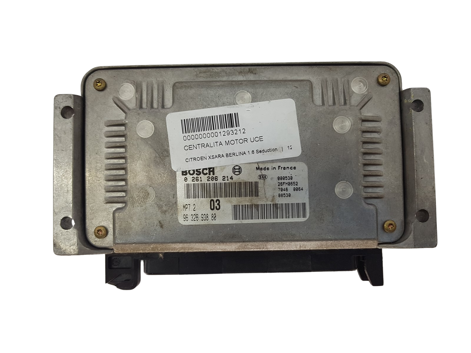 Controller 0261206214 9632693880 26FM0652 PSA Bosch 3220 main product photo