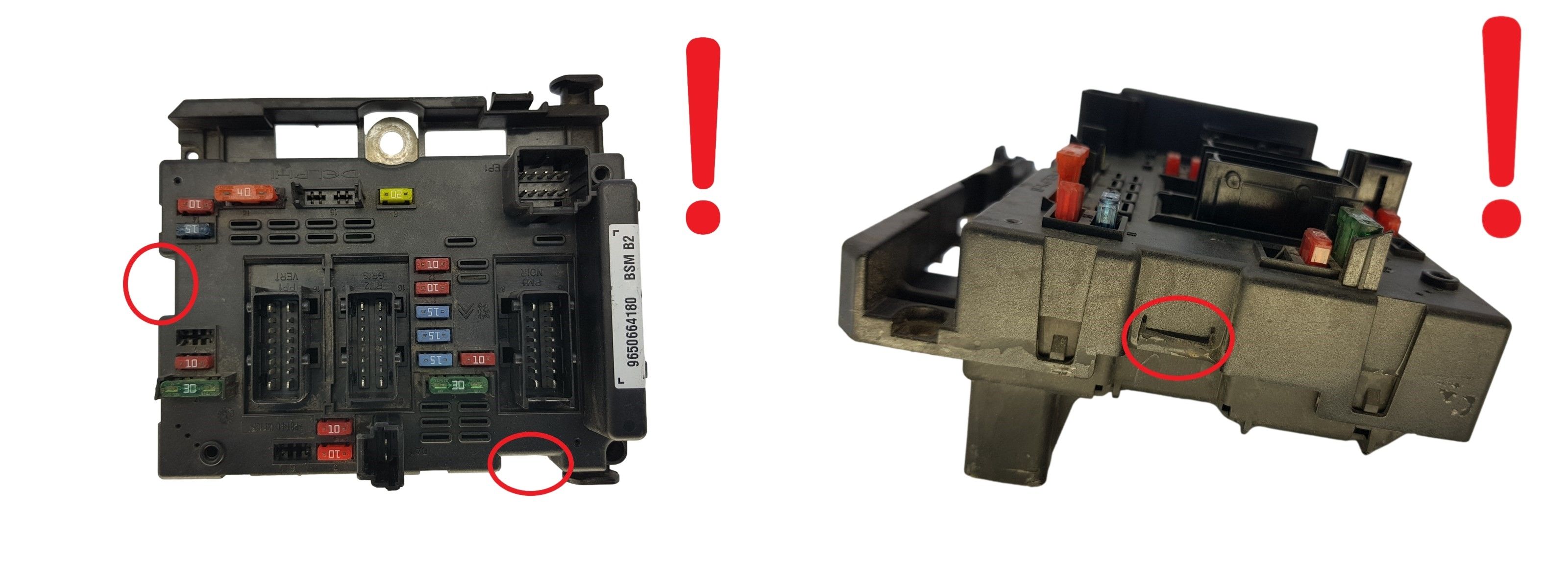 Controller BSM B2 9650664180 PSA Delphi 1703 main product photo