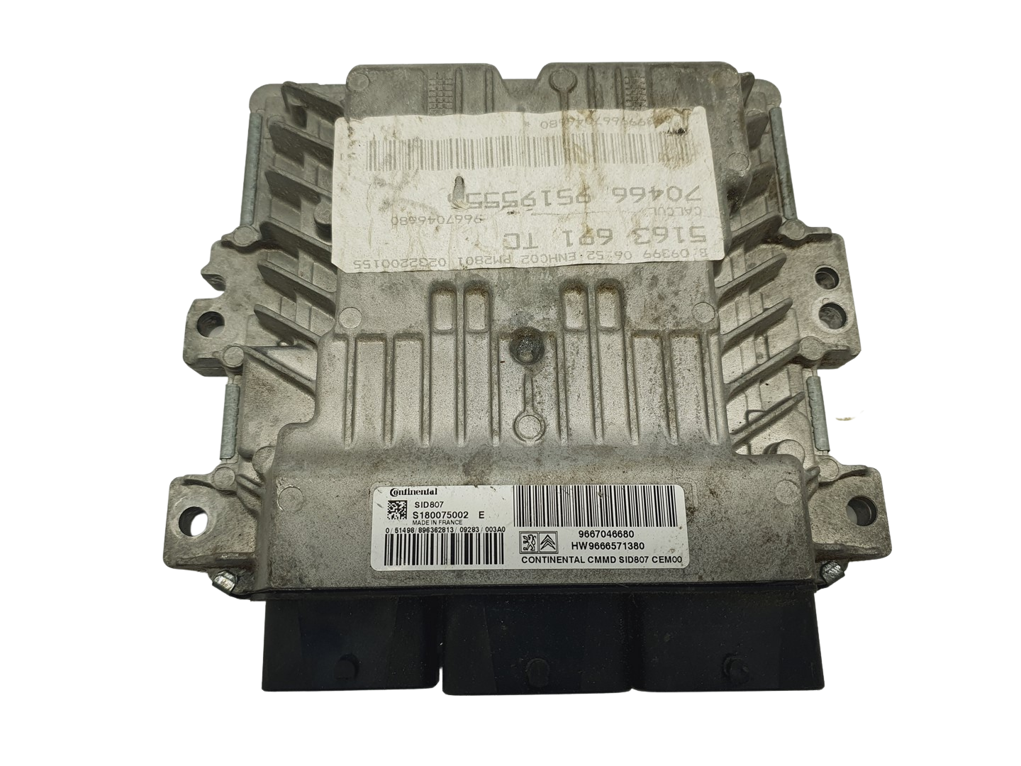 Controller S180075002E SID807 9667046680 9666571380 PSA main product photo