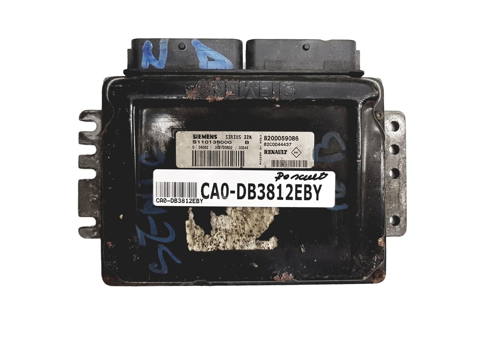 Controller S110138000B 8200059086 8200044437 Renault Siemens 3812 main product photo