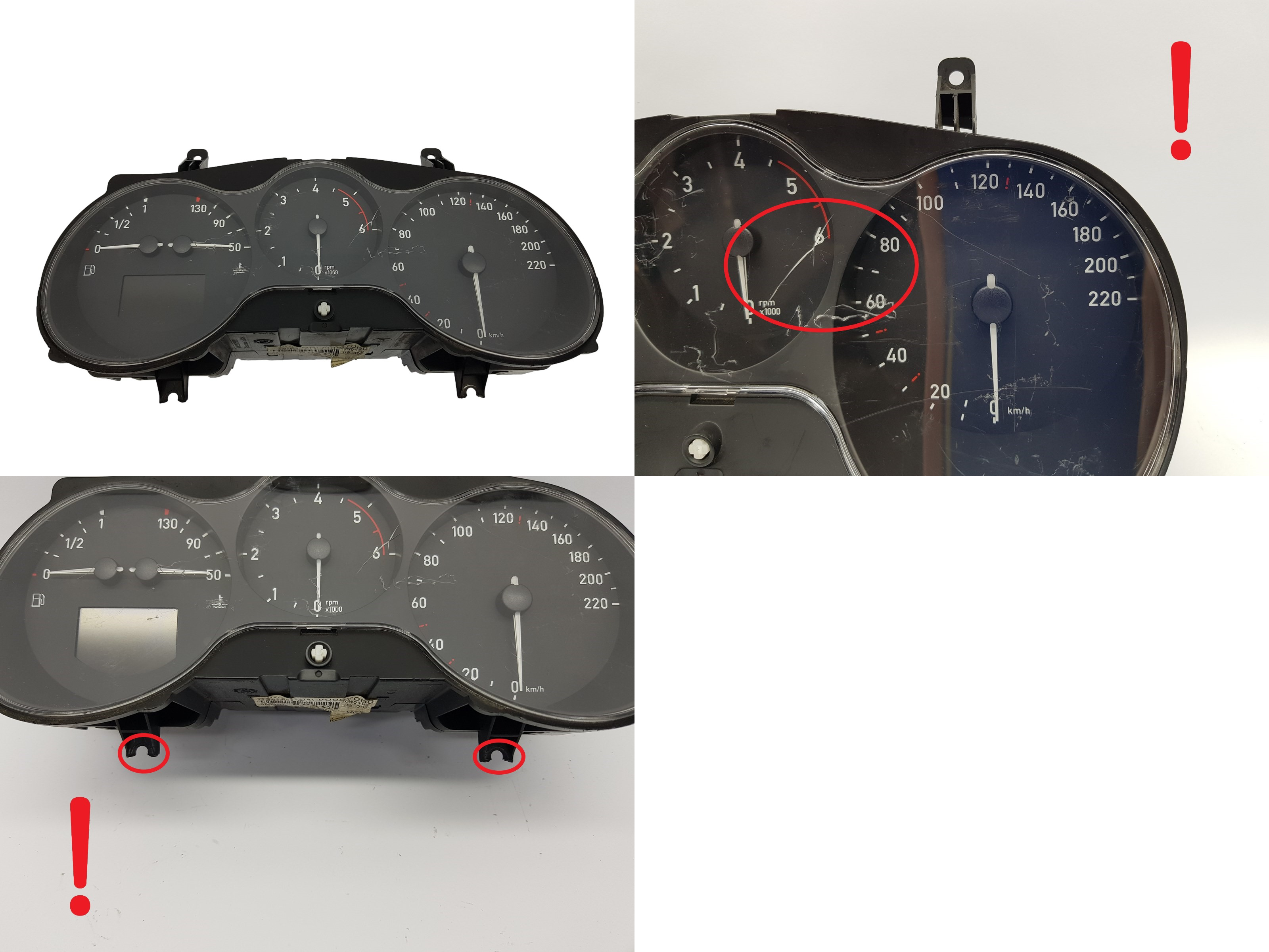 Speedometer/Instrument Cluster Seat Altea 5P0920804C 2930 main product photo