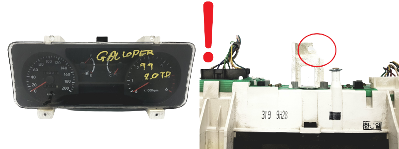 Speedometer/Instrument Cluster Hyundai Galloper MC030-032-03E 54640 main product photo