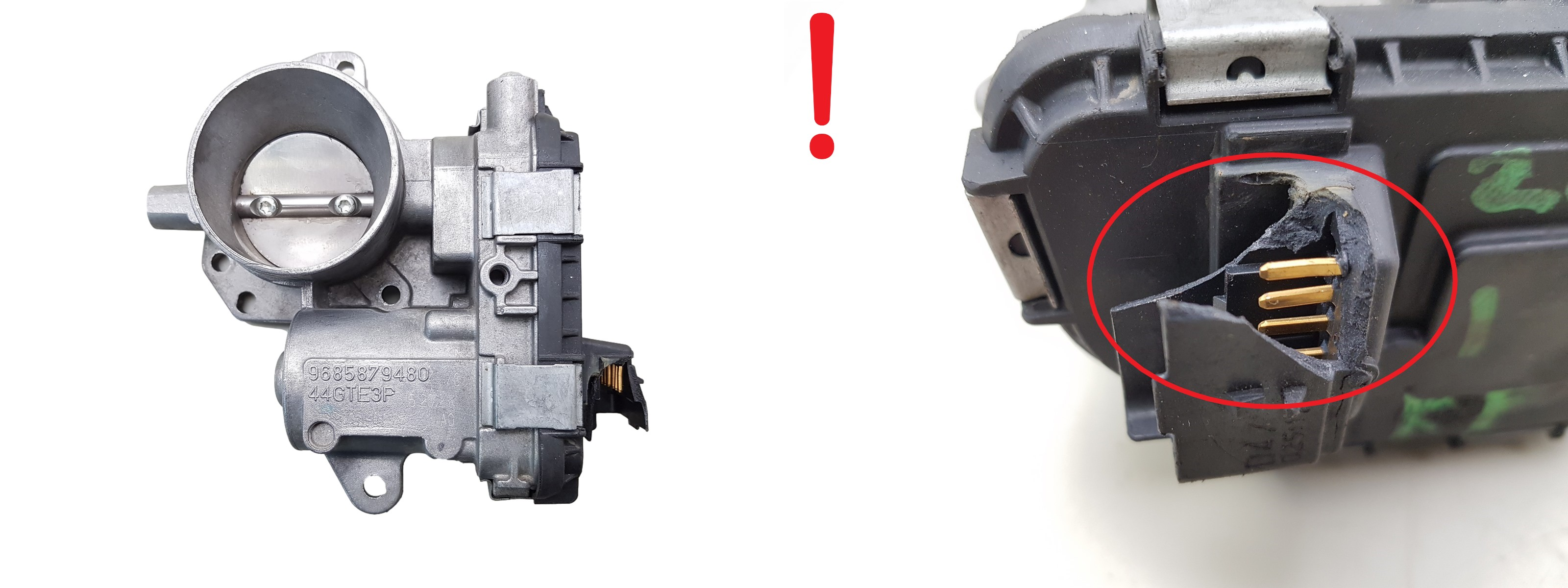 Air Throttle Body Citroen Peugeot 9685879480 44GTE3P PSA0001 2113 main product photo