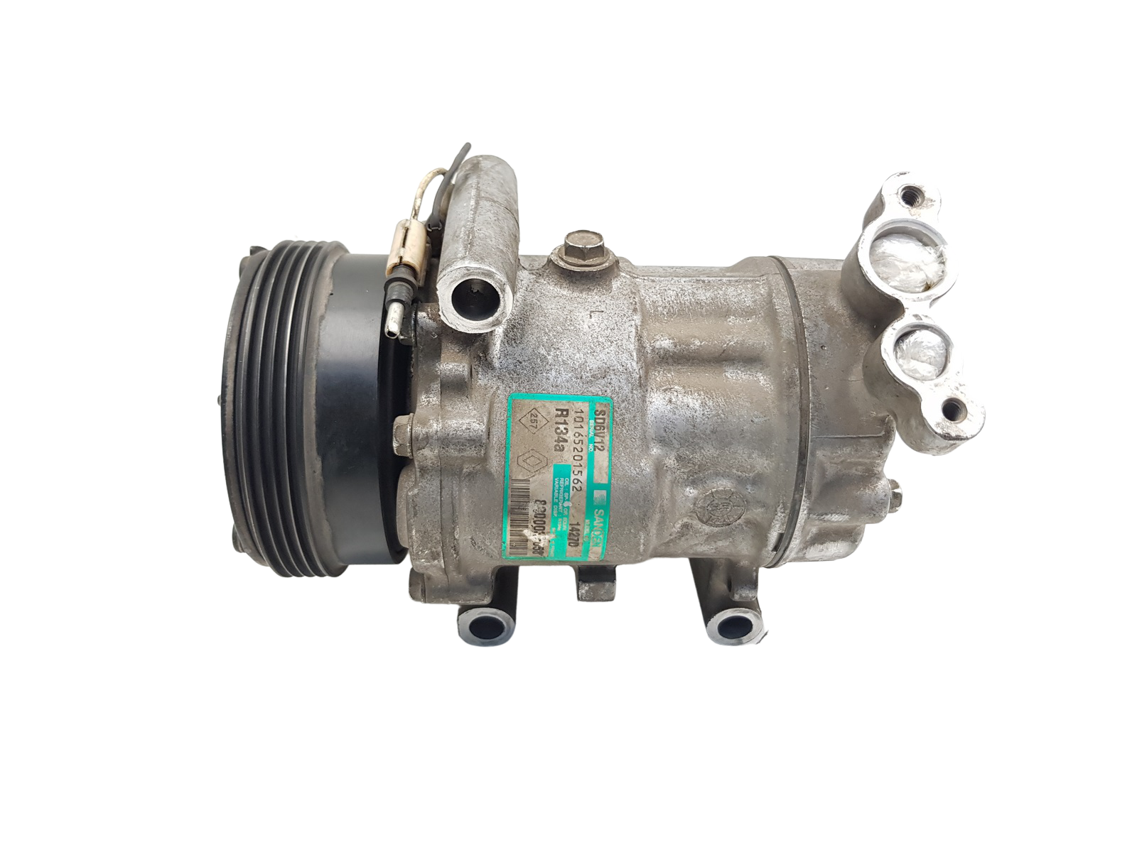 Air Con Compressor/Pump SD6V12 Model 1427D 8200037058 Sanden Renault main product photo