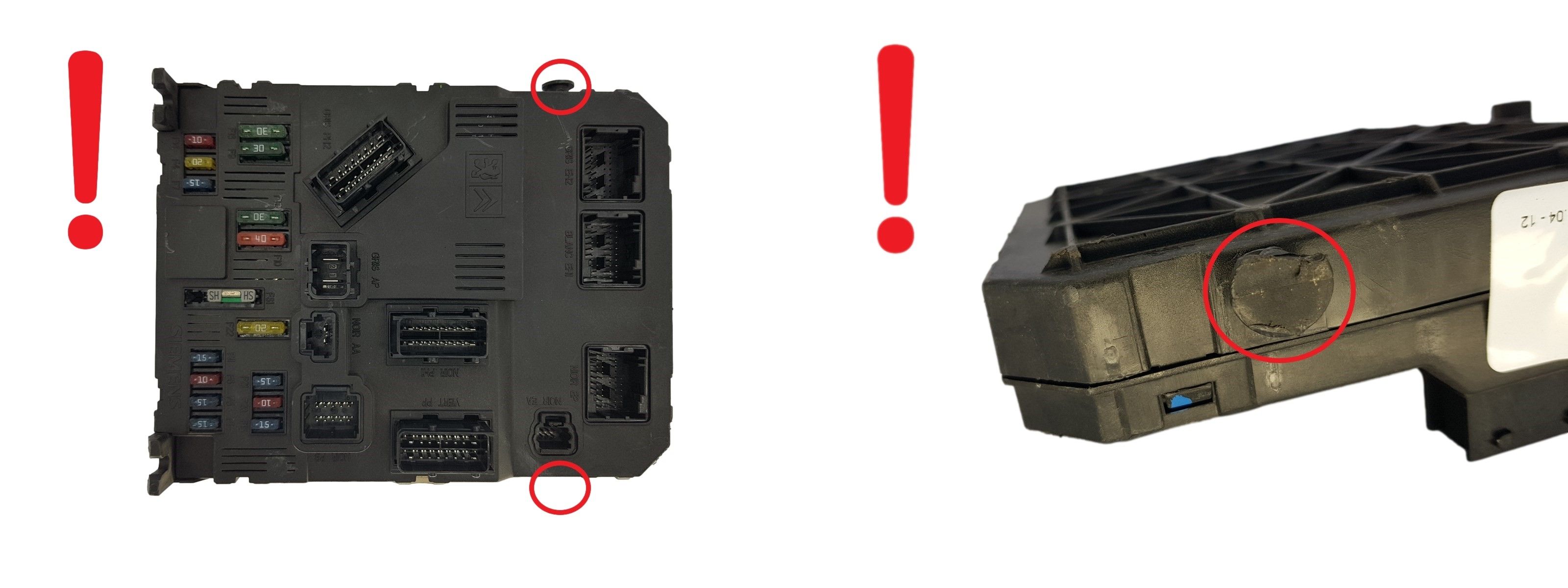 Controller BSI E02-00 9650584680 S118085220B PSA Siemens 1681 main product photo