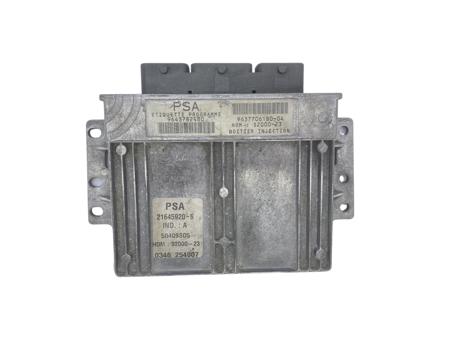 Controller 9643782480 9637706180-04 21645920-6 PSA Sagem 57924 main product photo