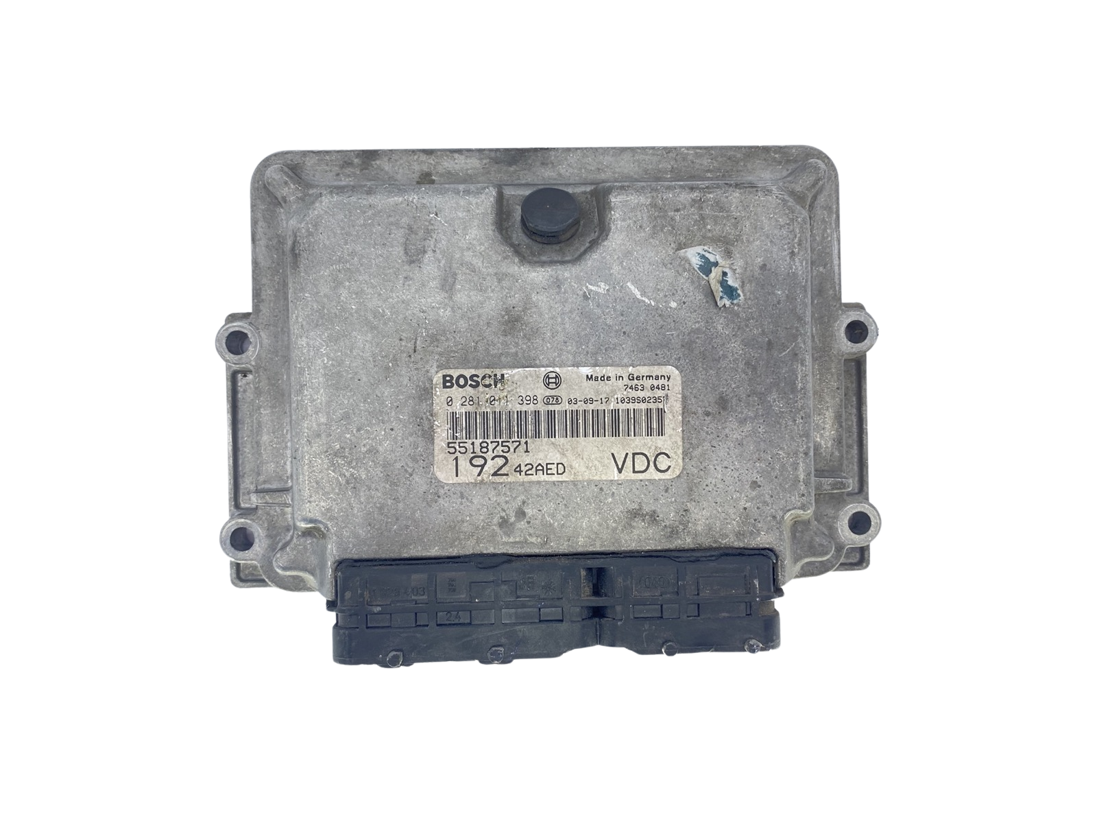 Controller 55187571 0281011398 Fiat Bosch 54835 main product photo
