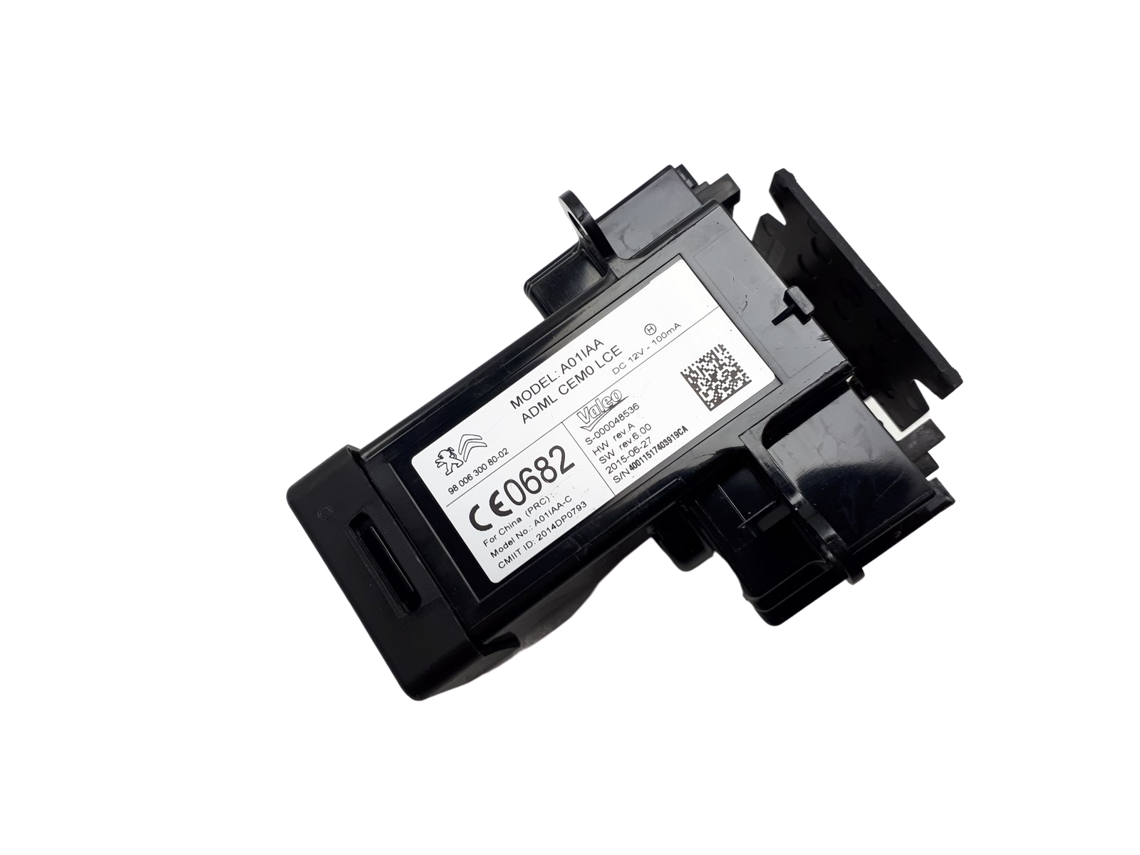 Ignition Switch Citroen C4 Picasso 2 9800630080 S-000048536 main product photo