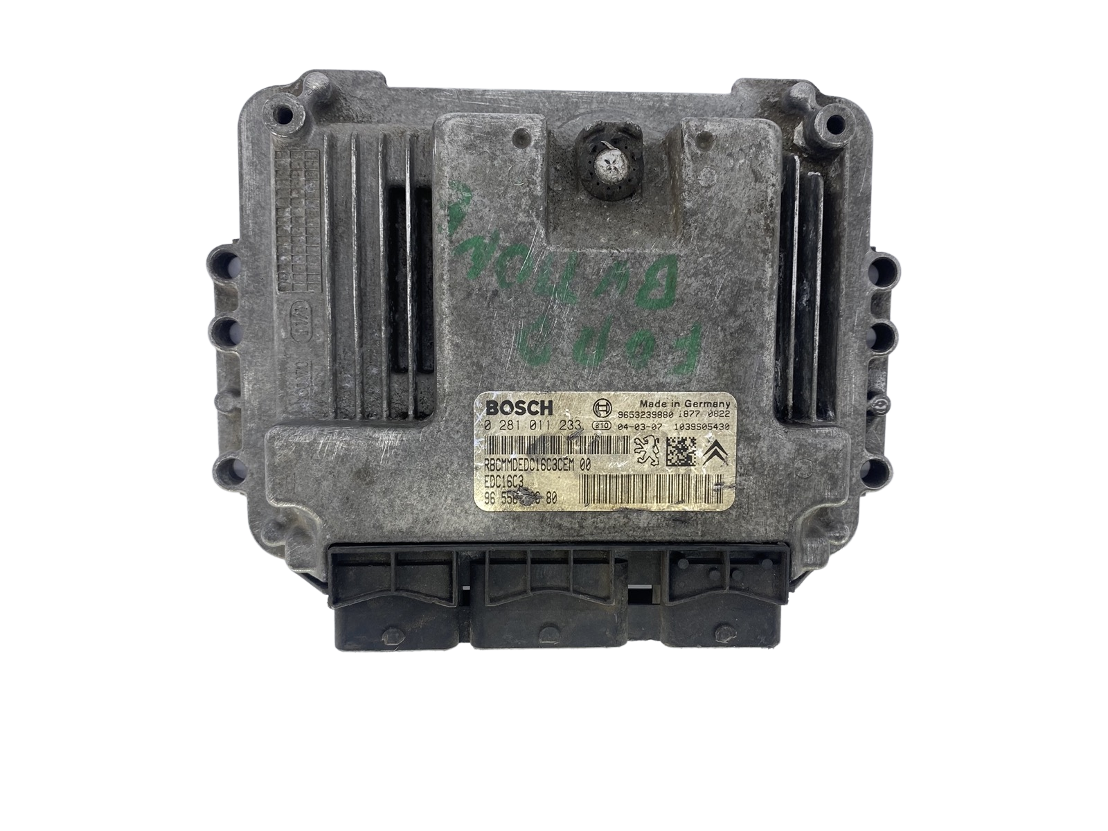 Controller 0281011233 9655600680 9653239880 PSA Bosch 50044 main product photo