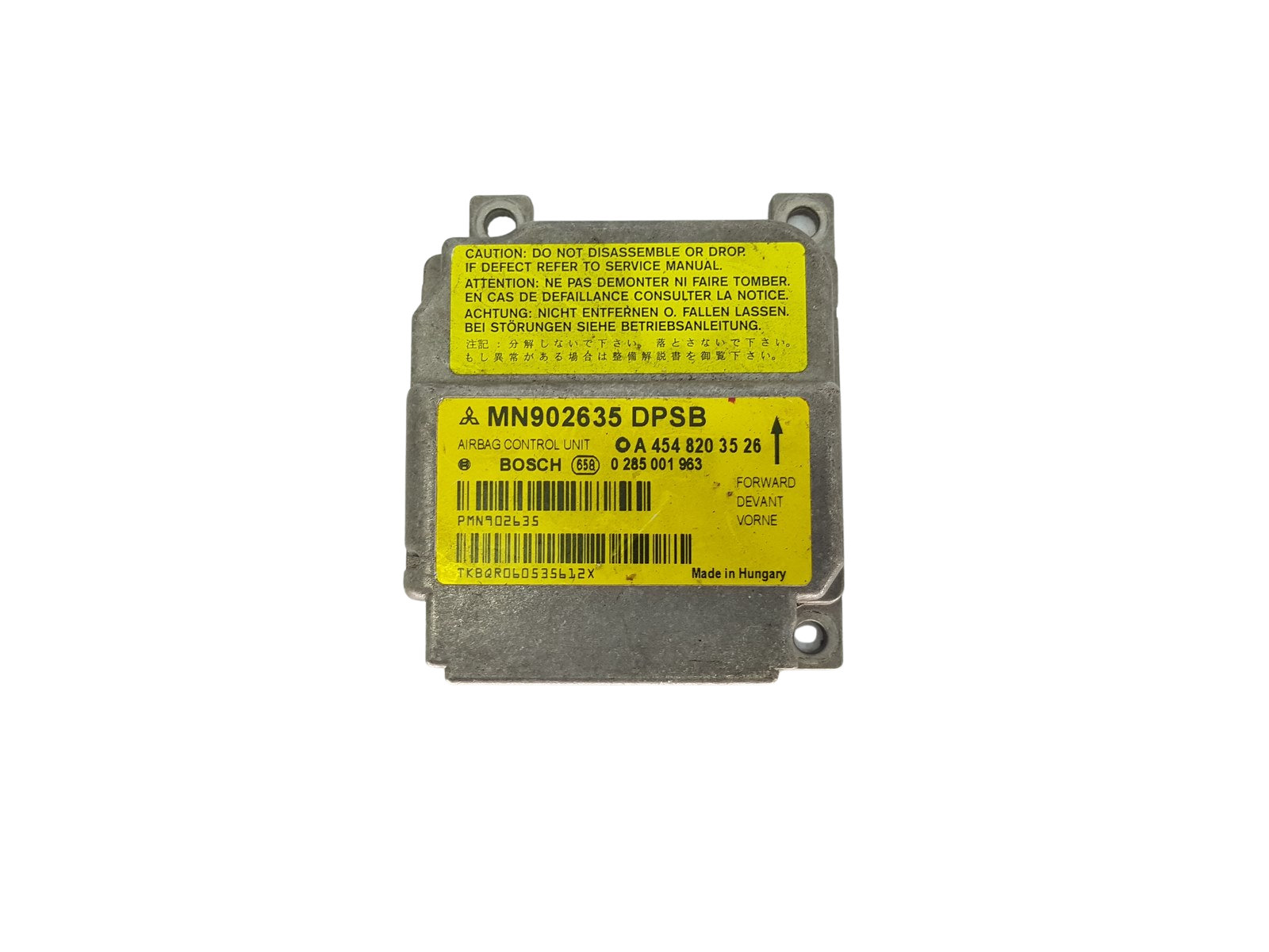 Controller A4548203526 0285001963 MN902635 Smart Bosch main product photo