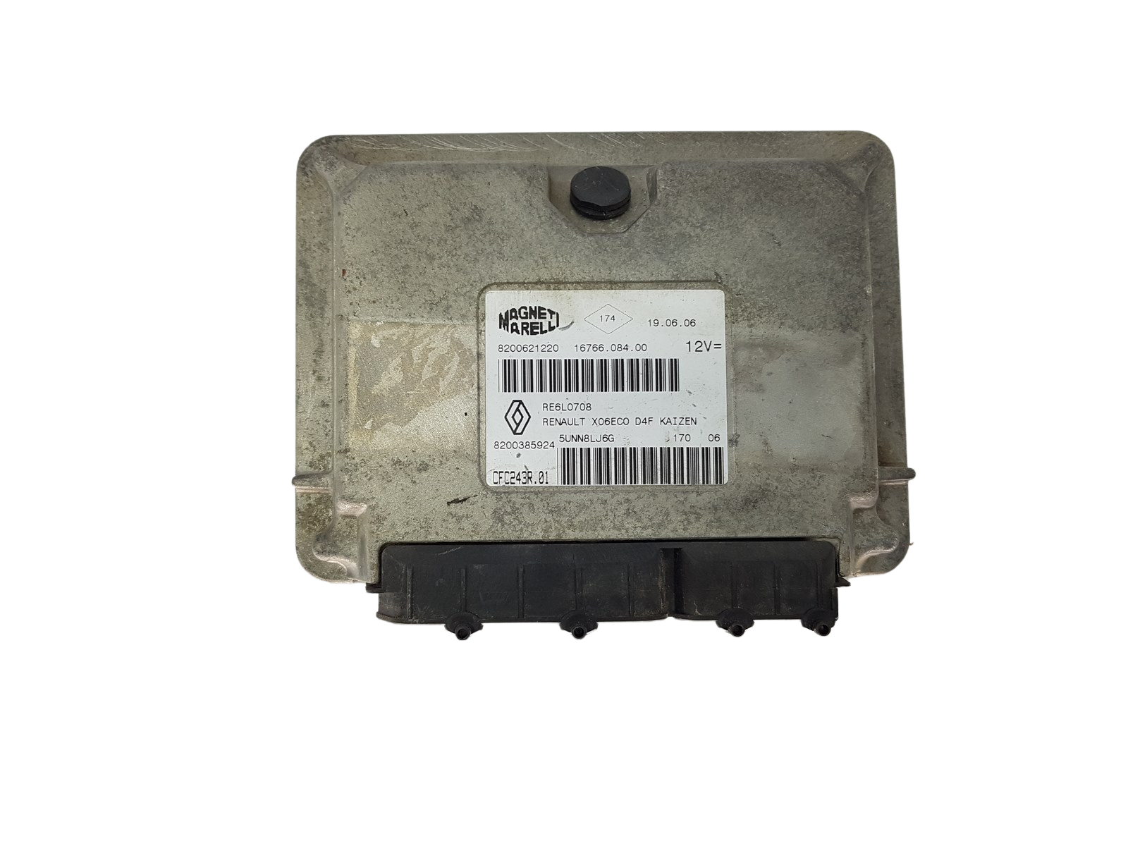 Controller 8200621220 8200385924 16766.084.00 Renault Magneti Marelli 19341 main product photo