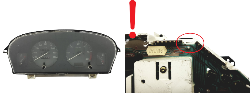 Speedometer/Instrument Cluster Berlingo 1 Partner 1 9630166880 PSA 50090 main product photo