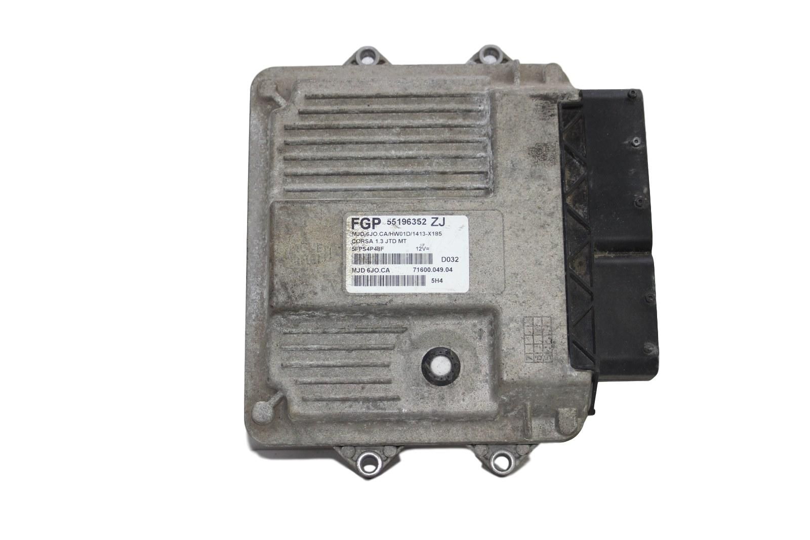 Engine Controller FGP55196352ZJ MJD6JO.CA Opel 1816 main product photo