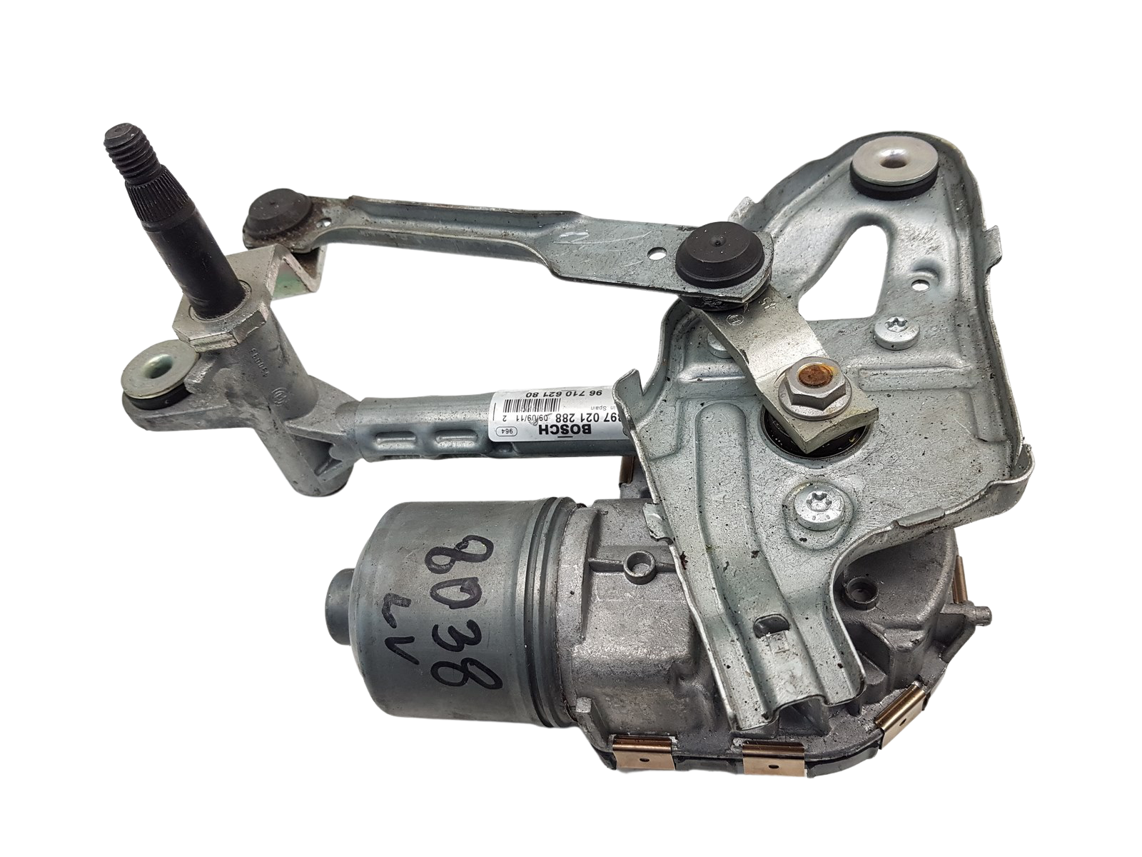 Wiper Mechanism Left Peugeot 3008 9671062180 1397220576 Bosch 1643 main product photo